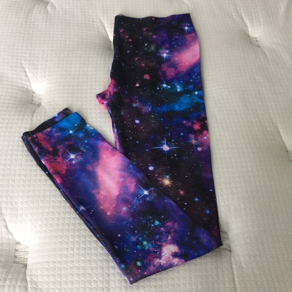✅Women NO BOUNDARIES Galaxy Legging Size M - Picture 4 of 6